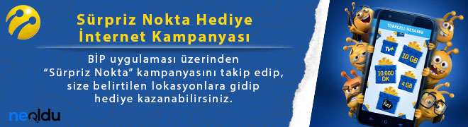 Turkcell Bedava İnternet