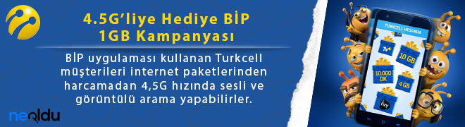 Turkcell Bedava İnternet