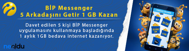 Turkcell Bedava İnternet