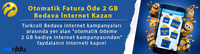 Turkcell Bedava İnternet