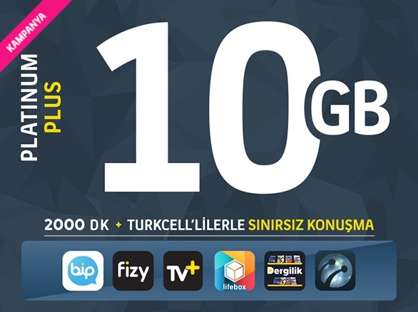 Turkcell paketleri tarifeleri kampanyaları