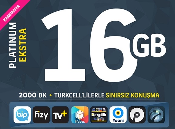 Turkcell paketleri tarifeleri kampanyaları