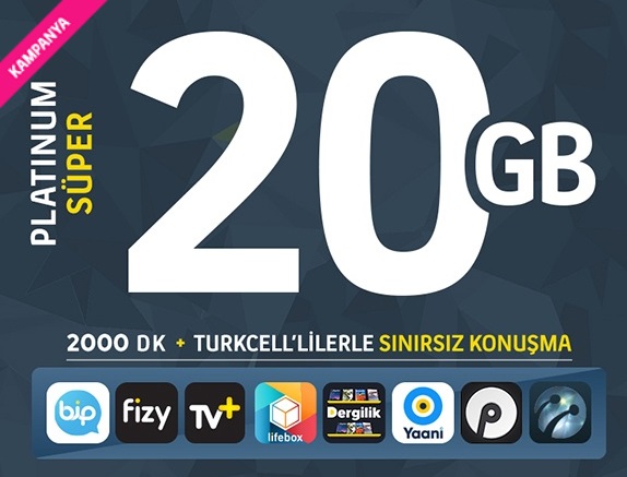 Turkcell paketleri tarifeleri kampanyaları