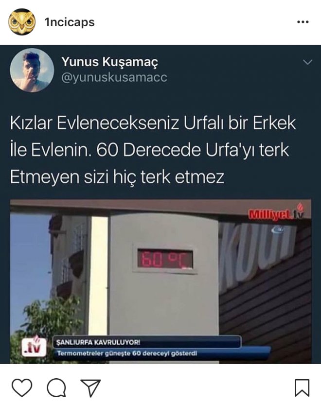 urfa 60 derece