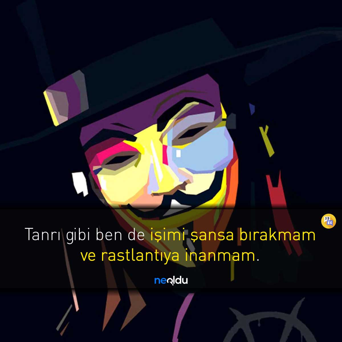 Etkileyici V For Vandetta Sözleri