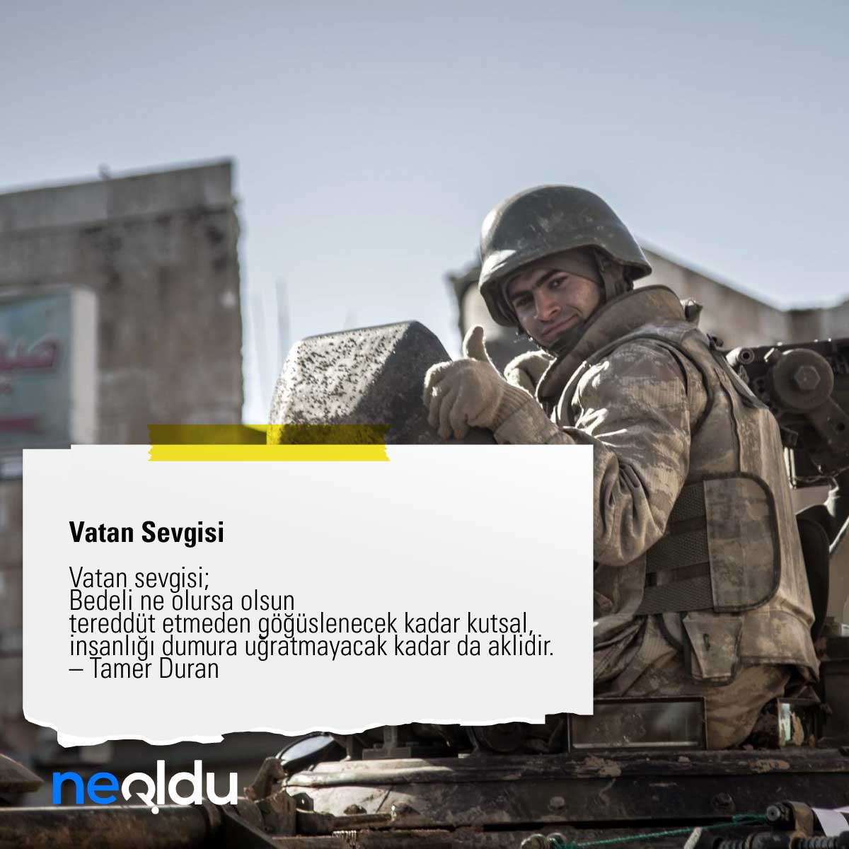 Vatan Sevgisi ile ilgili şiirler