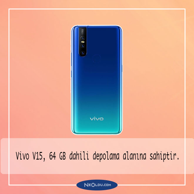 Vivo V15 Depolama