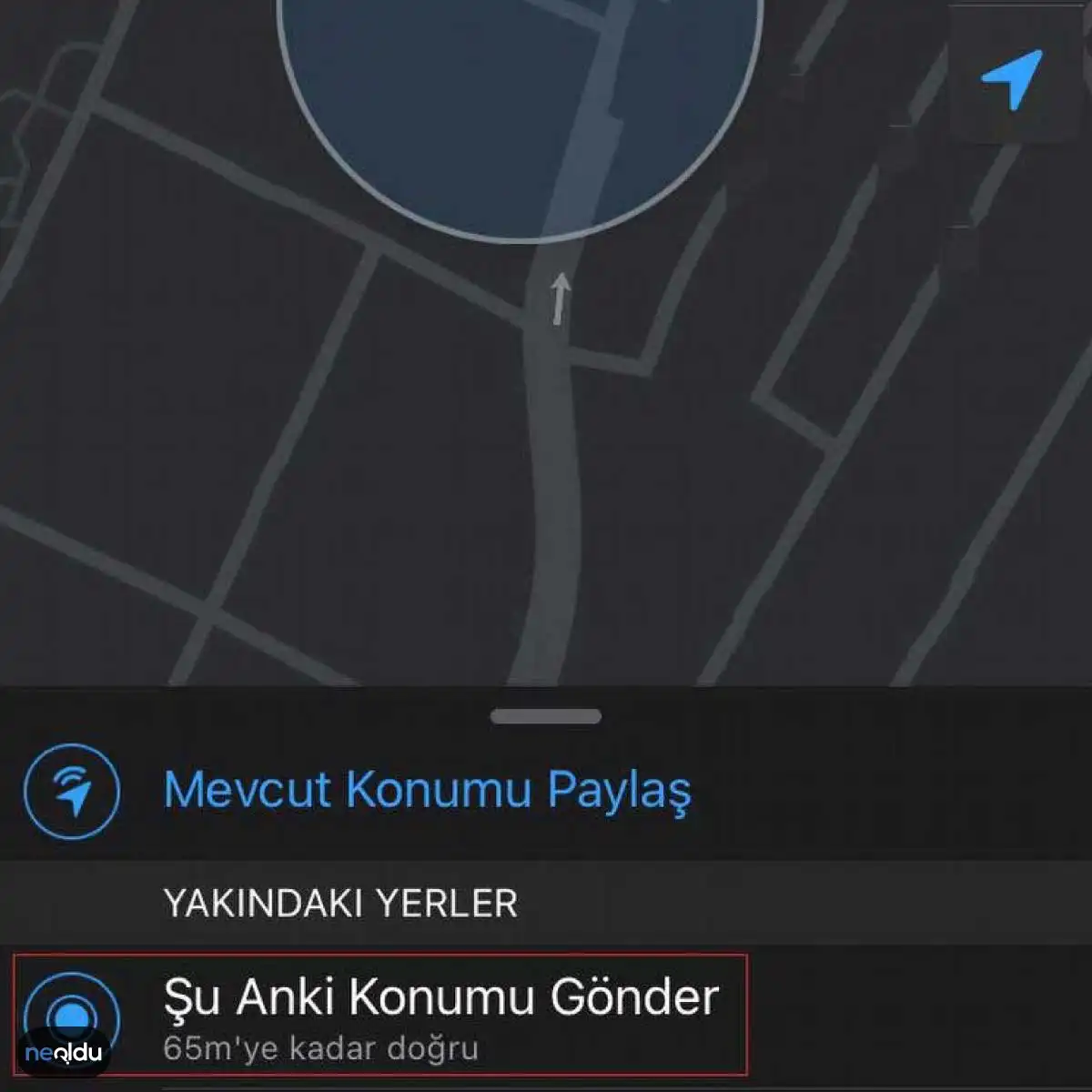 WhatsApp Anlık Konum Paylaşımı