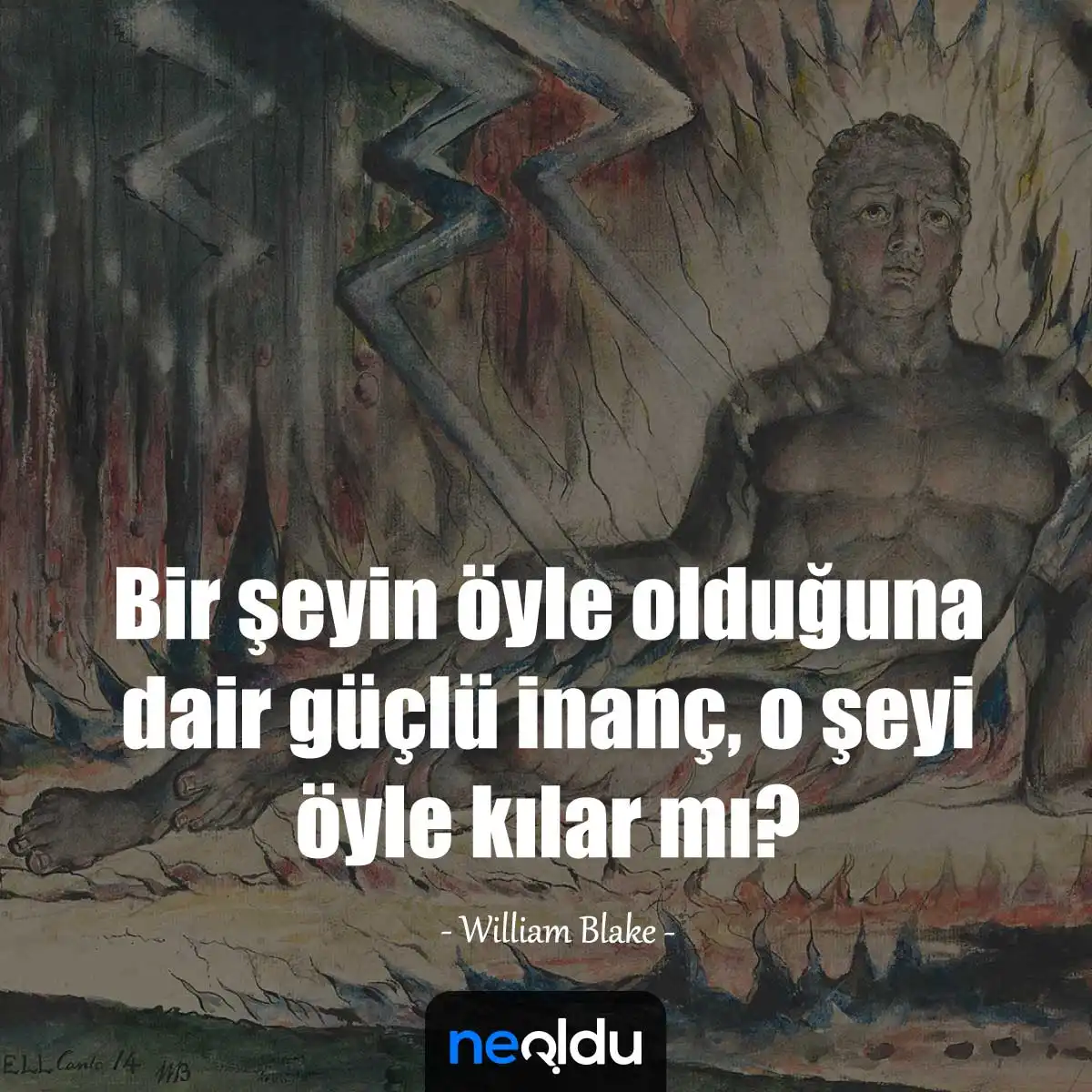 William Blake Bilgelik Sözleri