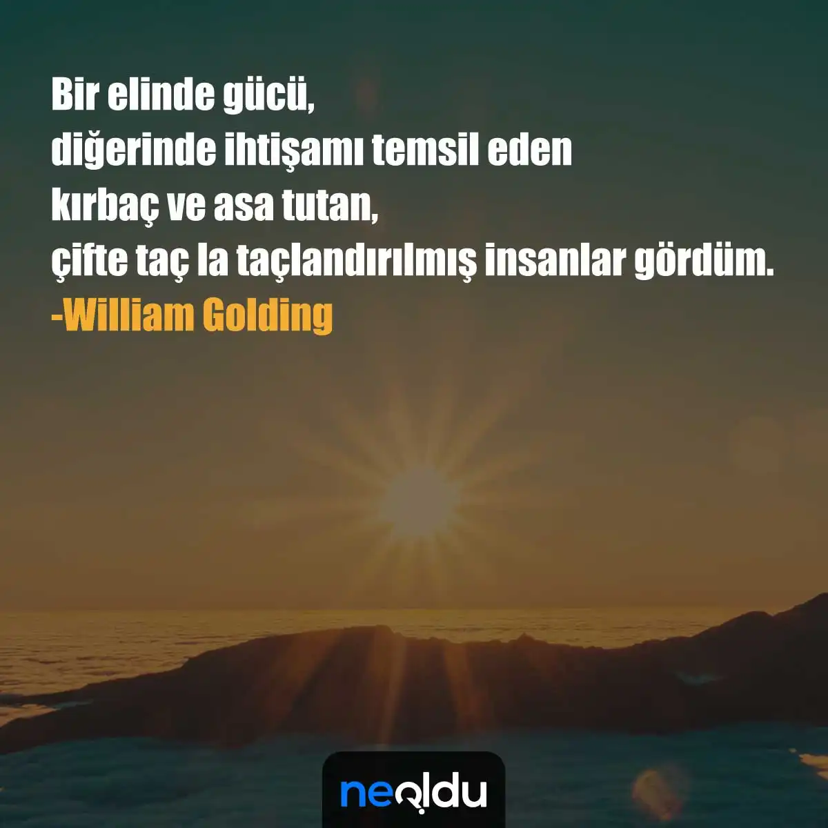 William Golding En Güzel Sözler