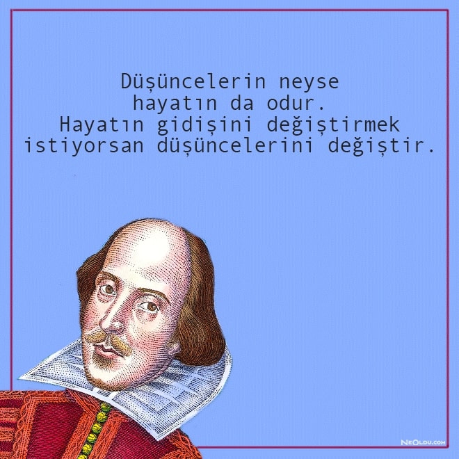 William Shakespeare'den aşk üzerine sözler