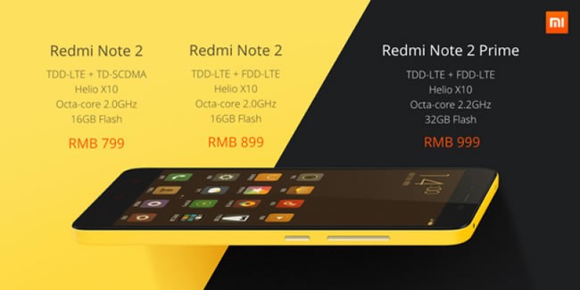 Xiaomi Redmi Note 2