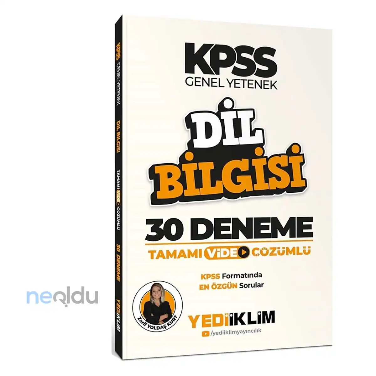 Yediiklim Yayınları 30 Deneme Dil Bilgisi Kitabı