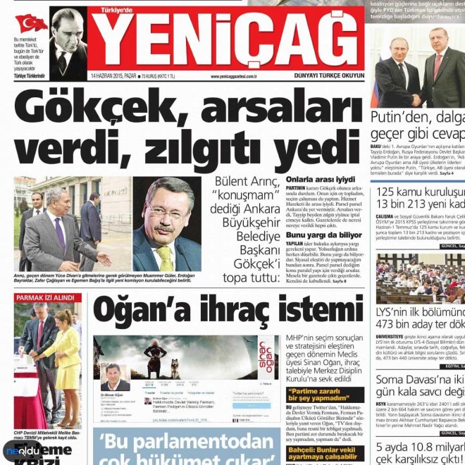 Yeniçağ Gazetesi Kimin