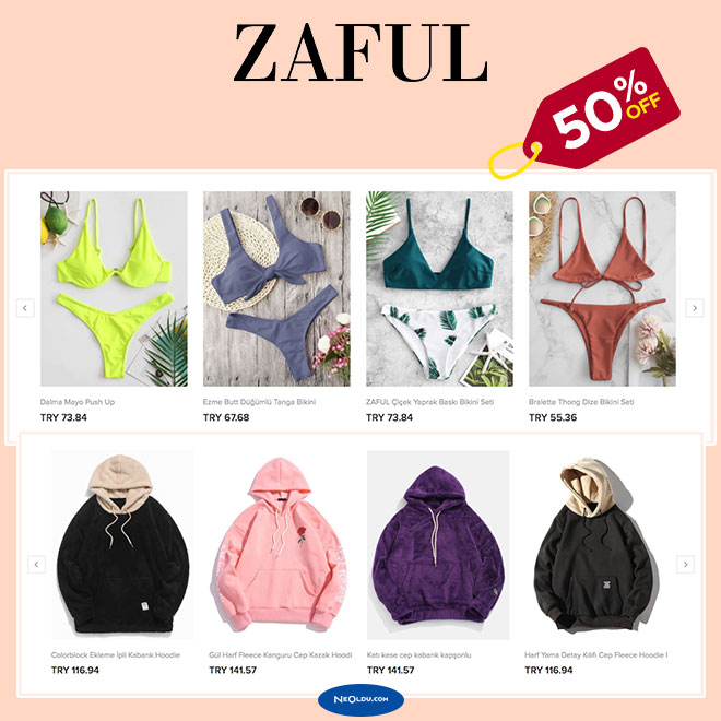 Zaful İndirim Kodu 