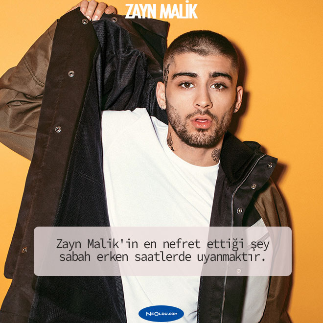 Zayn Malik Hakkında Bilinmeyenler